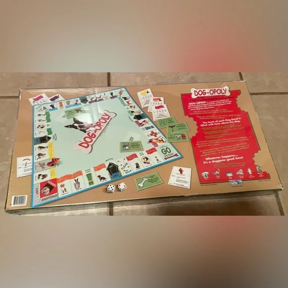Board Game Dog-Opoly Monopoly - Picture 2 of 13